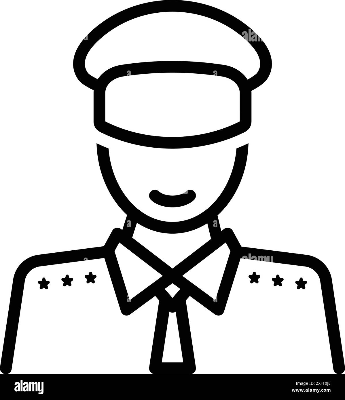 Icône pour Navy, Navy Man Illustration de Vecteur