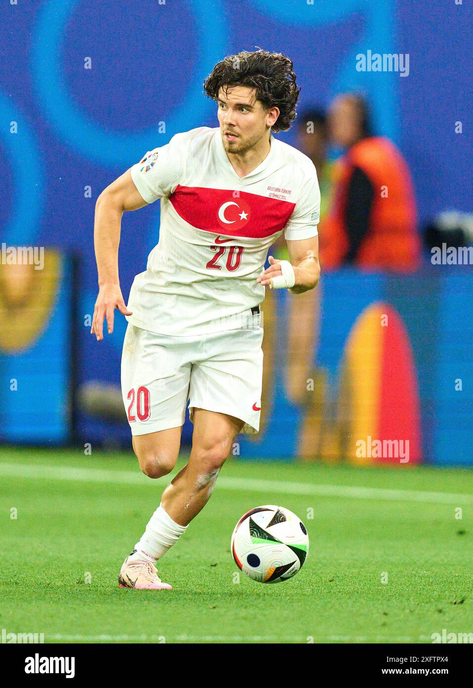 Ferdi Kadioglu, Türkiye 20 dans le Best of 16 match AUTRICHE - TÜRKIJE 1-2 des Championnats d'Europe de l'UEFA 2024 le 02 juillet 2024 à Leipzig, Allemagne. Photographe : Peter Schatz Banque D'Images