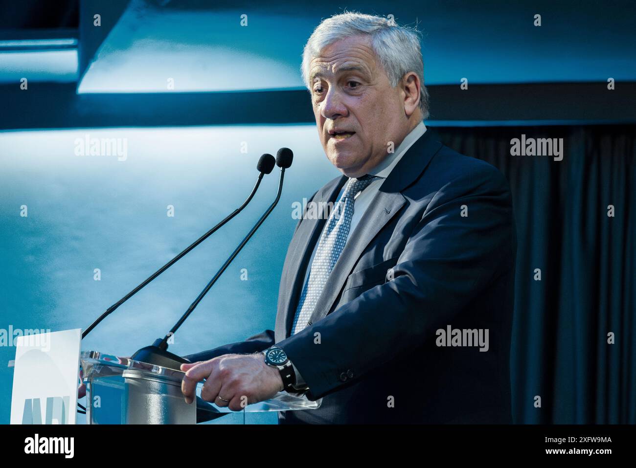 Rome, Italie. Dans la photo Antonio Tajani (ministre des Affaires étrangères et de la coopération internationale). UTILISATION ÉDITORIALE UNIQUEMENT ! NON DESTINÉ À UN USAGE COMMERCIAL ! Banque D'Images