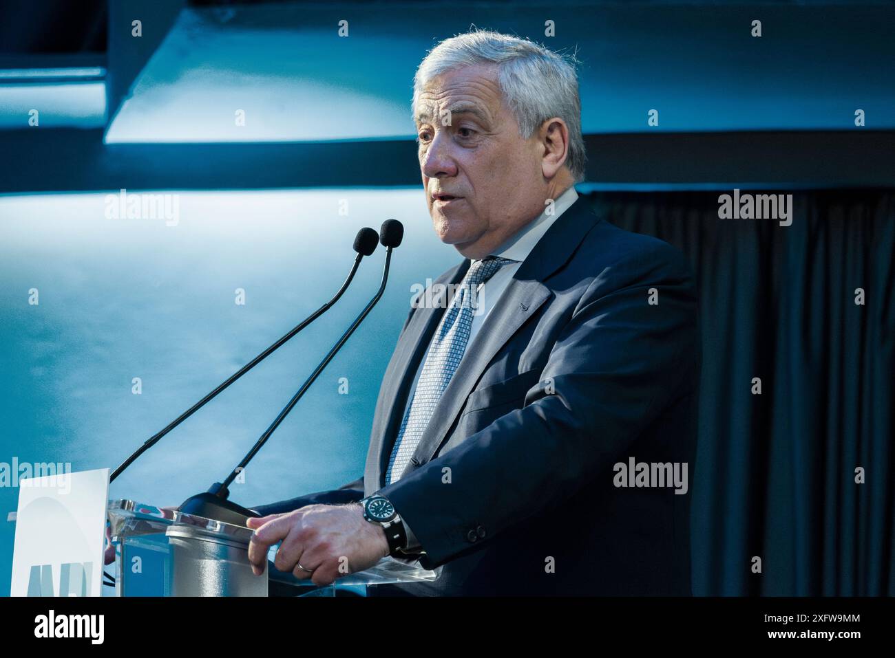 Rome, Italie. Dans la photo Antonio Tajani (ministre des Affaires étrangères et de la coopération internationale). UTILISATION ÉDITORIALE UNIQUEMENT ! NON DESTINÉ À UN USAGE COMMERCIAL ! Banque D'Images