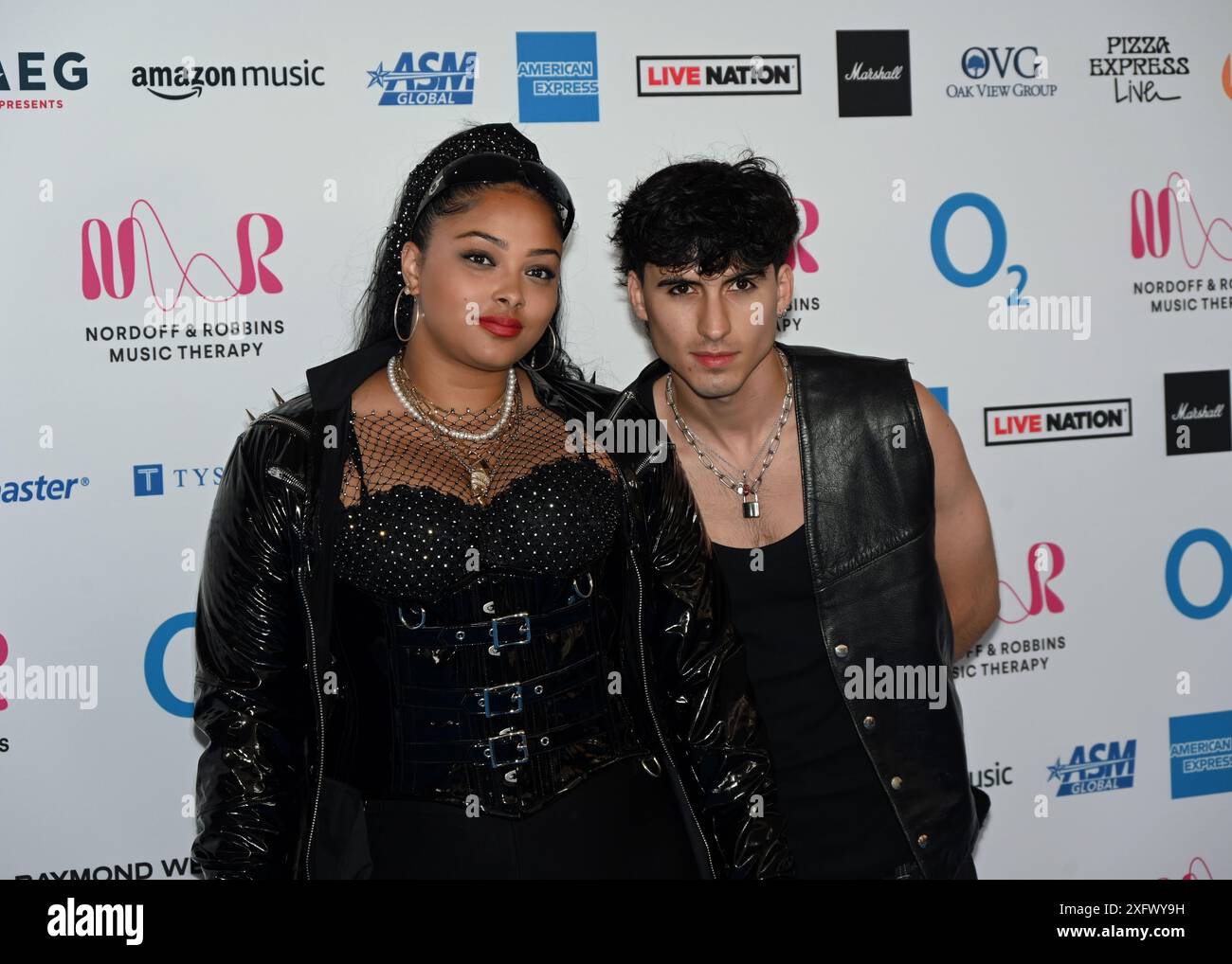 LONDRES, ROYAUME-UNI. 5 juillet 2024. Nordoff and Robbins O2 Silver clefs Awards 2024 est un événement annuel prestigieux organisé par la plus grande association caritative de musicothérapie du Royaume-Uni Nordoff and Robbins au JW Marriott Grosvenor House, Londres, Royaume-Uni. Crédit : Voir Li/Picture Capital/Alamy Live News Banque D'Images