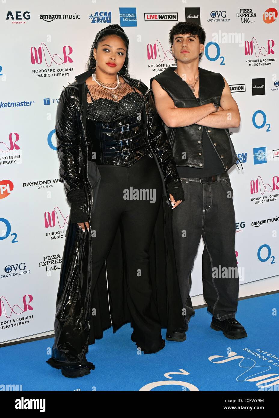 LONDRES, ROYAUME-UNI. 5 juillet 2024. Nordoff and Robbins O2 Silver clefs Awards 2024 est un événement annuel prestigieux organisé par la plus grande association caritative de musicothérapie du Royaume-Uni Nordoff and Robbins au JW Marriott Grosvenor House, Londres, Royaume-Uni. Crédit : Voir Li/Picture Capital/Alamy Live News Banque D'Images