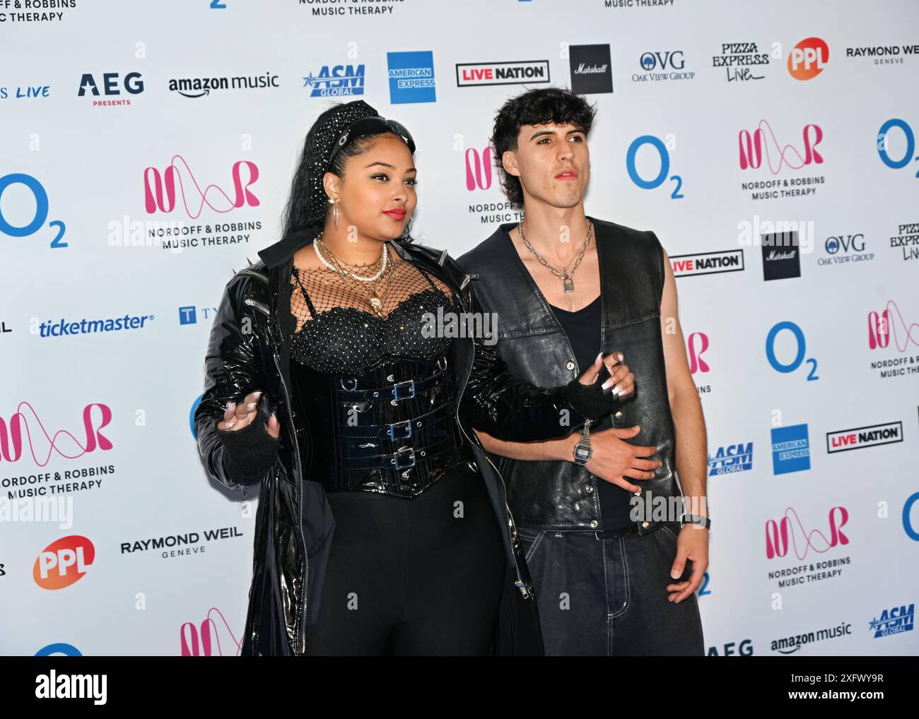 LONDRES, ROYAUME-UNI. 5 juillet 2024. Nordoff and Robbins O2 Silver clefs Awards 2024 est un événement annuel prestigieux organisé par la plus grande association caritative de musicothérapie du Royaume-Uni Nordoff and Robbins au JW Marriott Grosvenor House, Londres, Royaume-Uni. Crédit : Voir Li/Picture Capital/Alamy Live News Banque D'Images