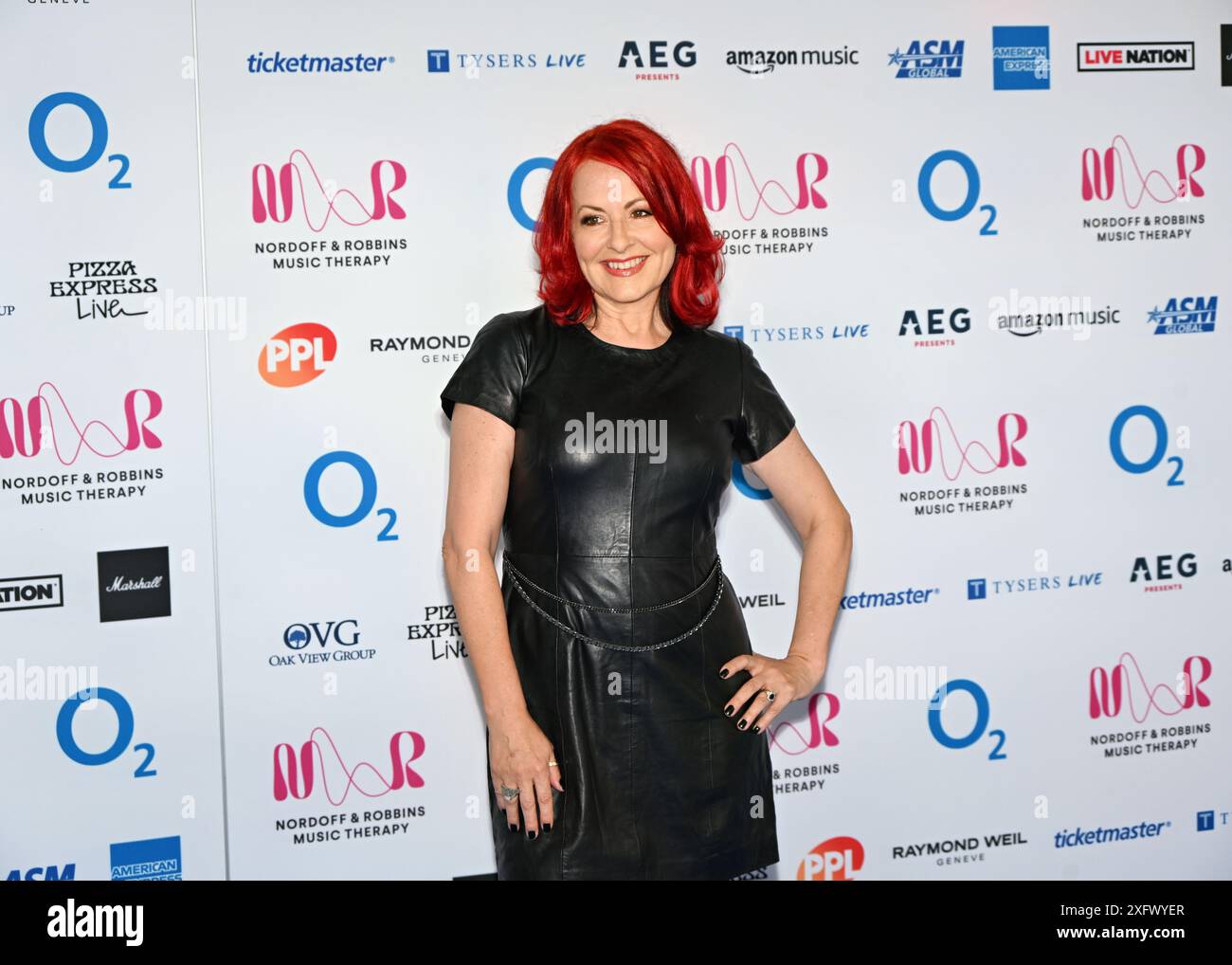 LONDRES, ROYAUME-UNI. 5 juillet 2024. Carrie Grant assiste aux Nordoff et Robbins O2 Silver clefs Awards 2024, un événement annuel prestigieux organisé par la plus grande association caritative de musicothérapie du Royaume-Uni Nordoff et Robbins au JW Marriott Grosvenor House, Londres, Royaume-Uni. Crédit : Voir Li/Picture Capital/Alamy Live News Banque D'Images