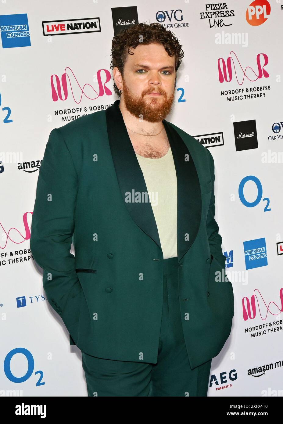 LONDRES, ROYAUME-UNI. 5 juillet 2024. Jack Garratt assiste aux Nordoff et Robbins O2 Silver clefs Awards 2024, un événement annuel prestigieux organisé par la plus grande association caritative de musicothérapie du Royaume-Uni Nordoff et Robbins au JW Marriott Grosvenor House, Londres, Royaume-Uni. Crédit : Voir Li/Picture Capital/Alamy Live News Banque D'Images