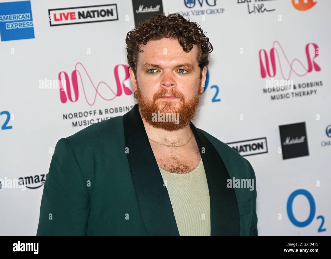 LONDRES, ROYAUME-UNI. 5 juillet 2024. Jack Garratt assiste aux Nordoff et Robbins O2 Silver clefs Awards 2024, un événement annuel prestigieux organisé par la plus grande association caritative de musicothérapie du Royaume-Uni Nordoff et Robbins au JW Marriott Grosvenor House, Londres, Royaume-Uni. Crédit : Voir Li/Picture Capital/Alamy Live News Banque D'Images