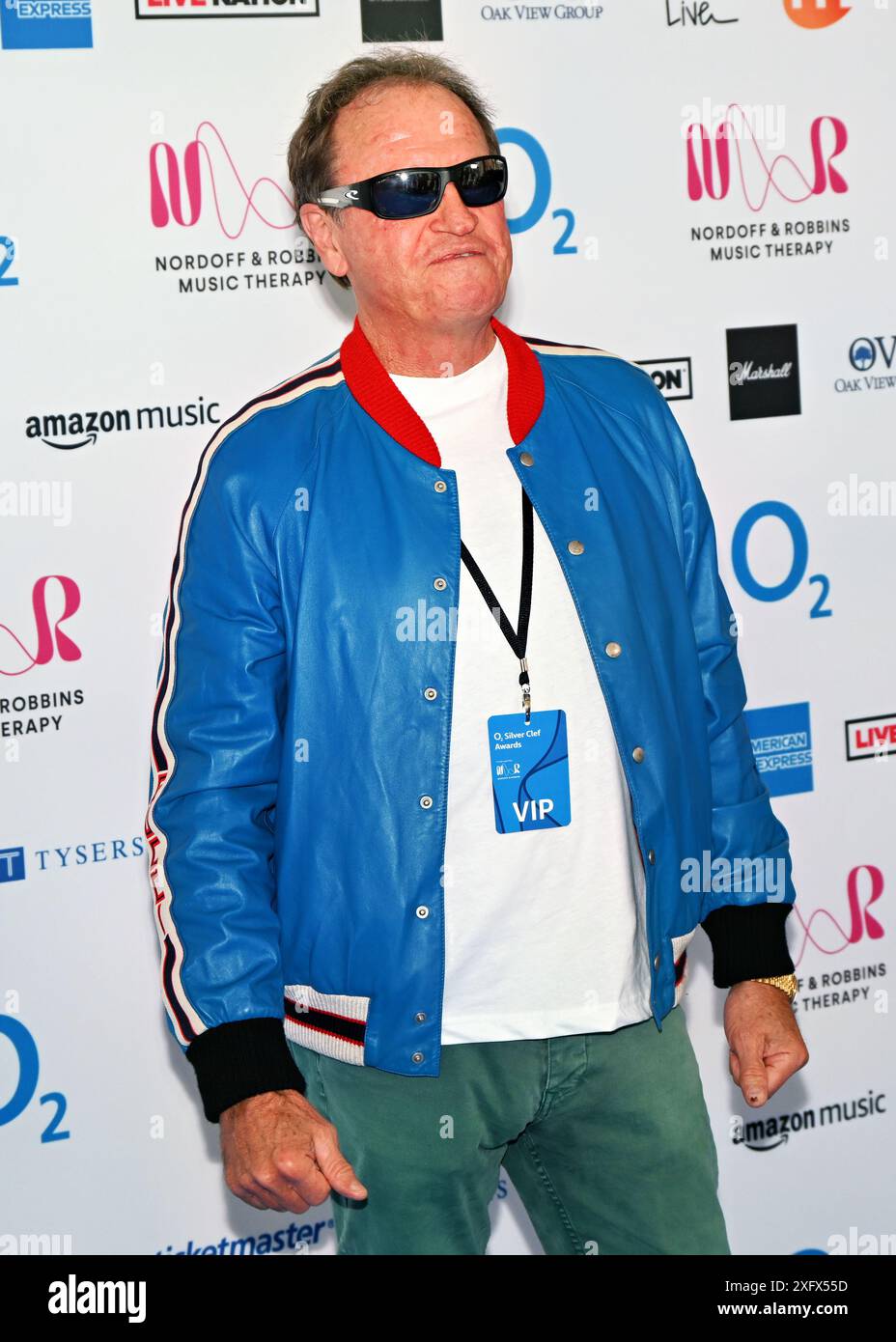 LONDRES, ROYAUME-UNI. 5 juillet 2024. Mark King assiste aux Nordoff et Robbins O2 Silver clefs Awards 2024, un événement annuel prestigieux organisé par la plus grande association caritative de musicothérapie du Royaume-Uni Nordoff et Robbins au JW Marriott Grosvenor House, Londres, Royaume-Uni. Crédit : Voir Li/Picture Capital/Alamy Live News Banque D'Images