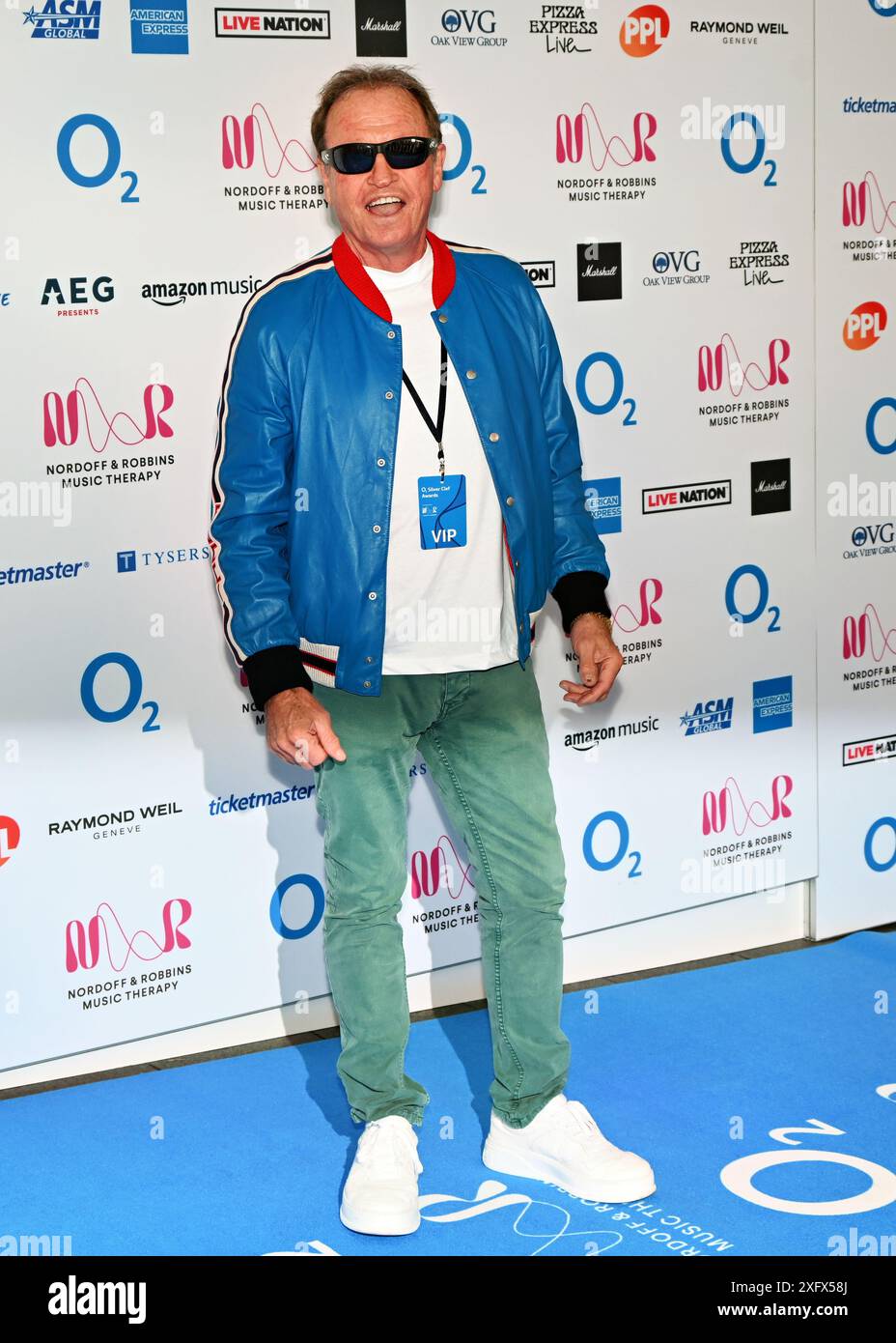 LONDRES, ROYAUME-UNI. 5 juillet 2024. Mark King assiste aux Nordoff et Robbins O2 Silver clefs Awards 2024, un événement annuel prestigieux organisé par la plus grande association caritative de musicothérapie du Royaume-Uni Nordoff et Robbins au JW Marriott Grosvenor House, Londres, Royaume-Uni. Crédit : Voir Li/Picture Capital/Alamy Live News Banque D'Images