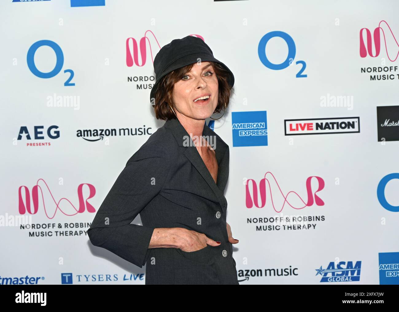 LONDRES, ROYAUME-UNI. 5 juillet 2024. Lisa Stansfield participe aux Nordoff et Robbins O2 Silver clefs Awards 2024, un événement annuel prestigieux organisé par la plus grande association caritative de musicothérapie du Royaume-Uni Nordoff et Robbins au JW Marriott Grosvenor House, Londres, Royaume-Uni. Crédit : Voir Li/Picture Capital/Alamy Live News Banque D'Images