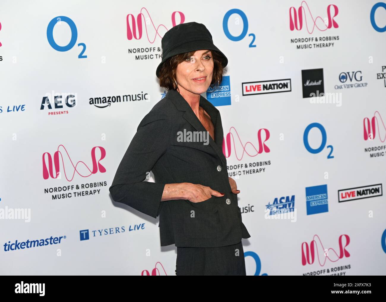LONDRES, ROYAUME-UNI. 5 juillet 2024. Lisa Stansfield participe aux Nordoff et Robbins O2 Silver clefs Awards 2024, un événement annuel prestigieux organisé par la plus grande association caritative de musicothérapie du Royaume-Uni Nordoff et Robbins au JW Marriott Grosvenor House, Londres, Royaume-Uni. Crédit : Voir Li/Picture Capital/Alamy Live News Banque D'Images
