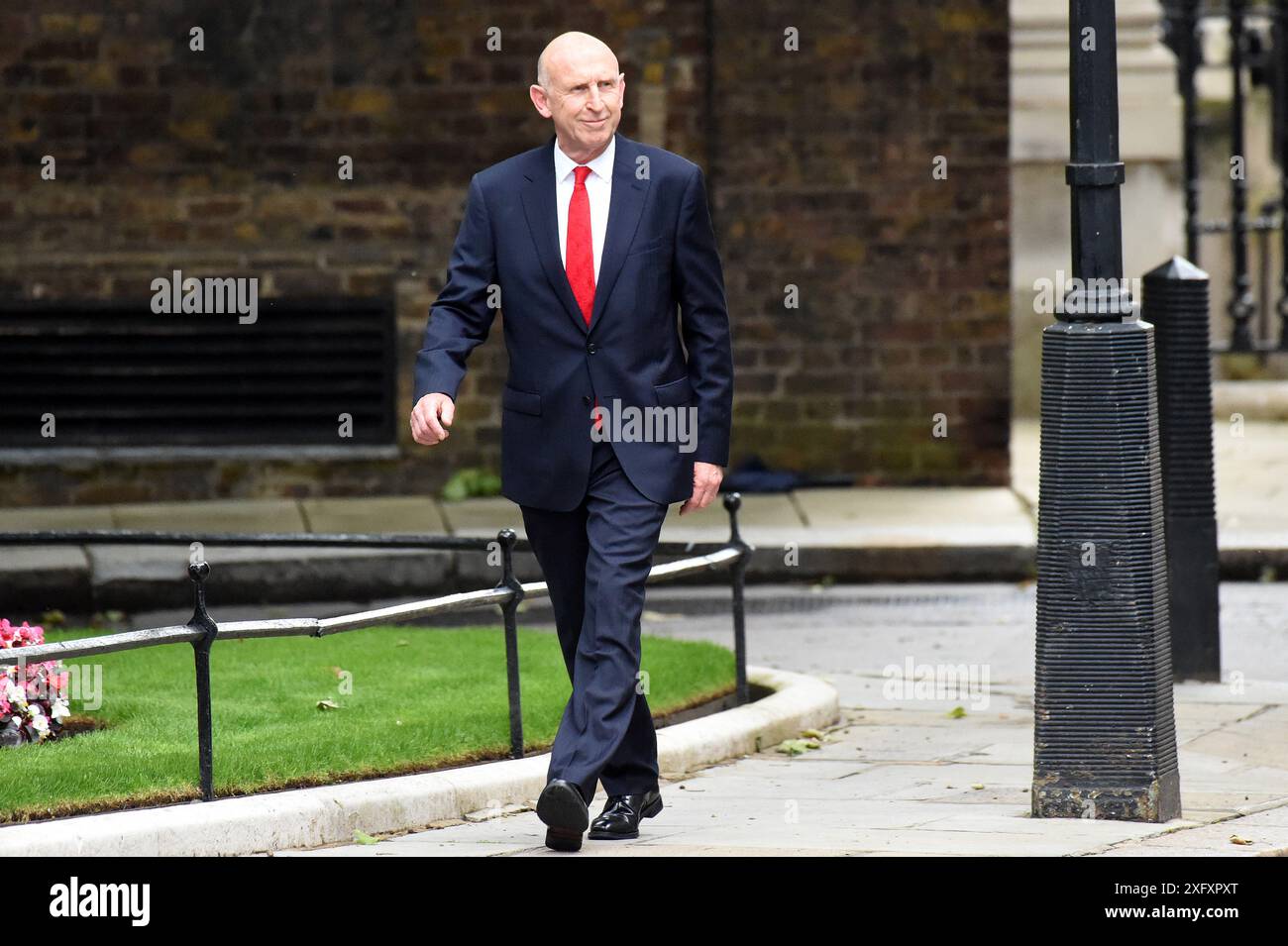 Londres, Royaume-Uni. 05 juillet 2024. Downing Street Londres 5 juillet 2024. John Healey arrive à Downing Street Credit : MARTIN DALTON/Alamy Live News Banque D'Images