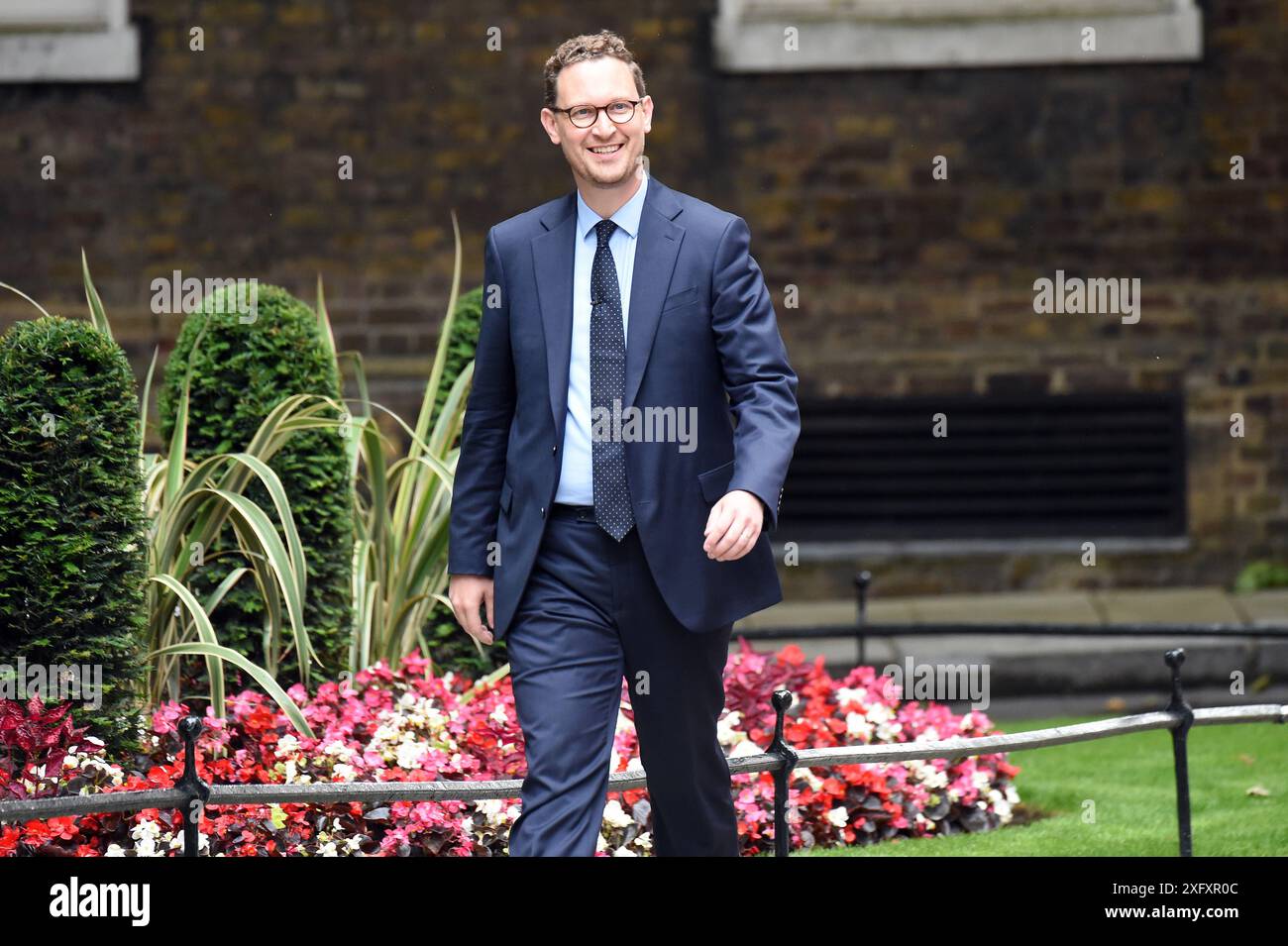 Londres, Royaume-Uni. 05 juillet 2024. Downing Street Londres 5 juillet 2024. Darren Jones arrive à Downing Street Credit : MARTIN DALTON/Alamy Live News Banque D'Images