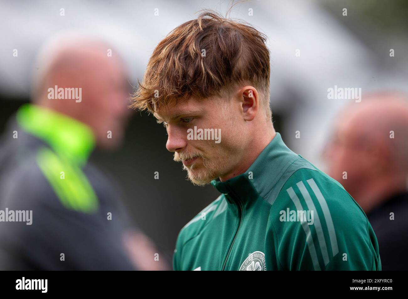 Somerset Park, Ayr, Royaume-Uni. 5 juillet 2024. Scottish Pre Season Football, Ayr United versus Celtic ; Odin Thiago Holm du Celtic Credit : action plus Sports/Alamy Live News Banque D'Images