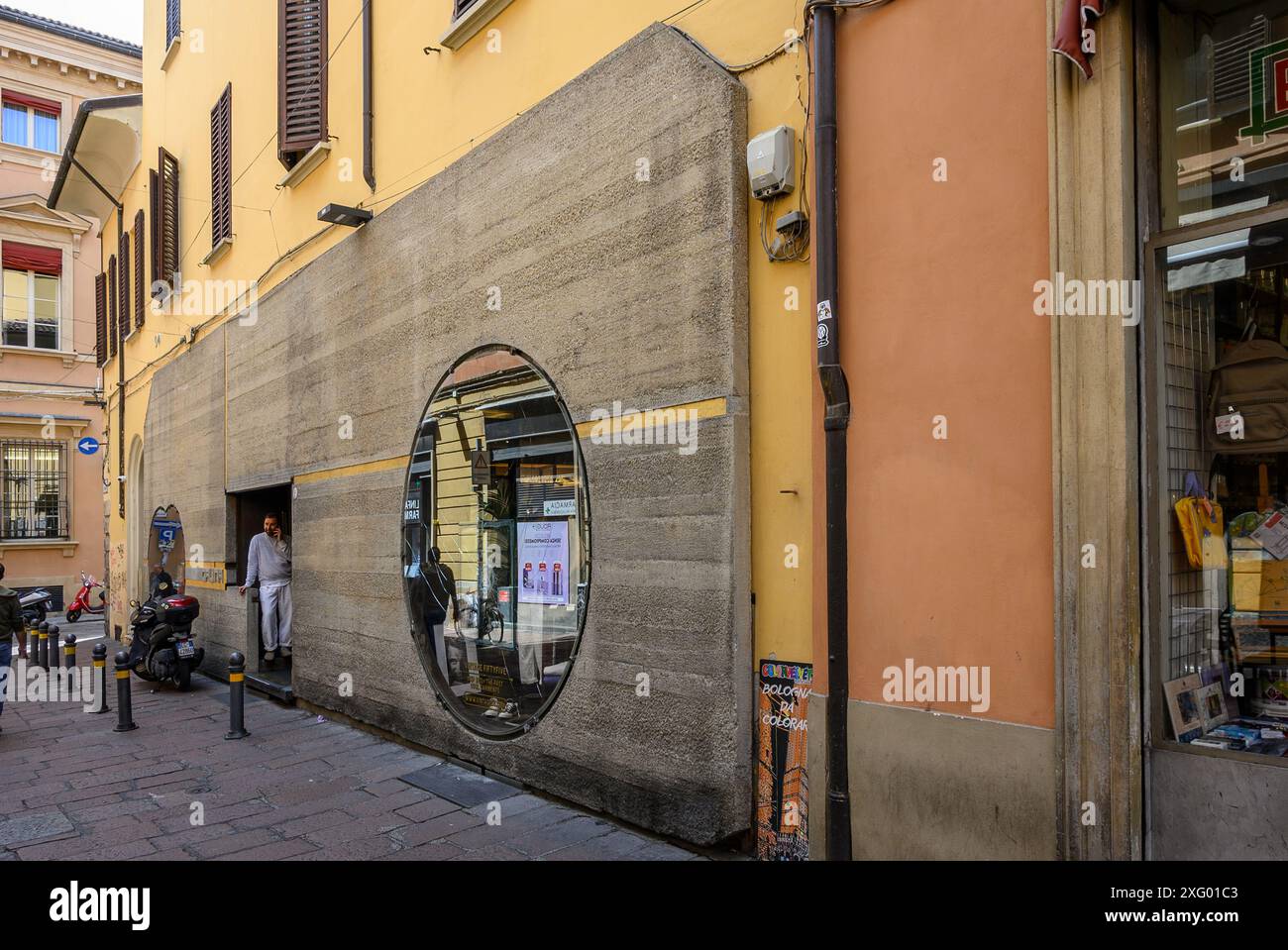 Carlo Scarpa, Dina Gavina, Boutique, Bologne, Italie Banque D'Images