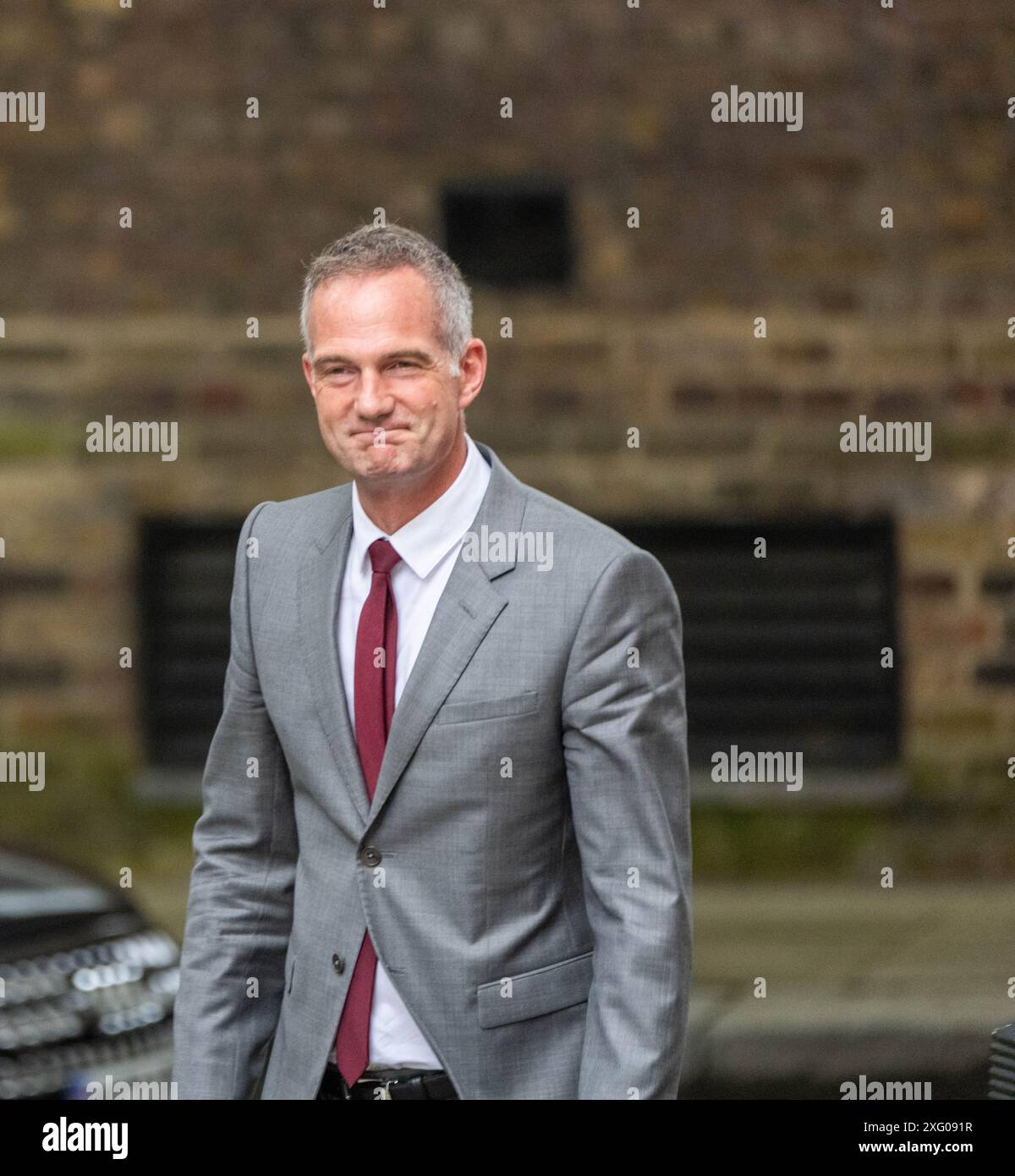 Londres, Royaume-Uni. Membres du nouveau cabinet travailliste à Downing Street Londres Royaume-Uni Peter Kyle, secrétaire aux sciences, à l'innovation et à la technologie, crédit : Ian Davidson/Alamy Live News Banque D'Images