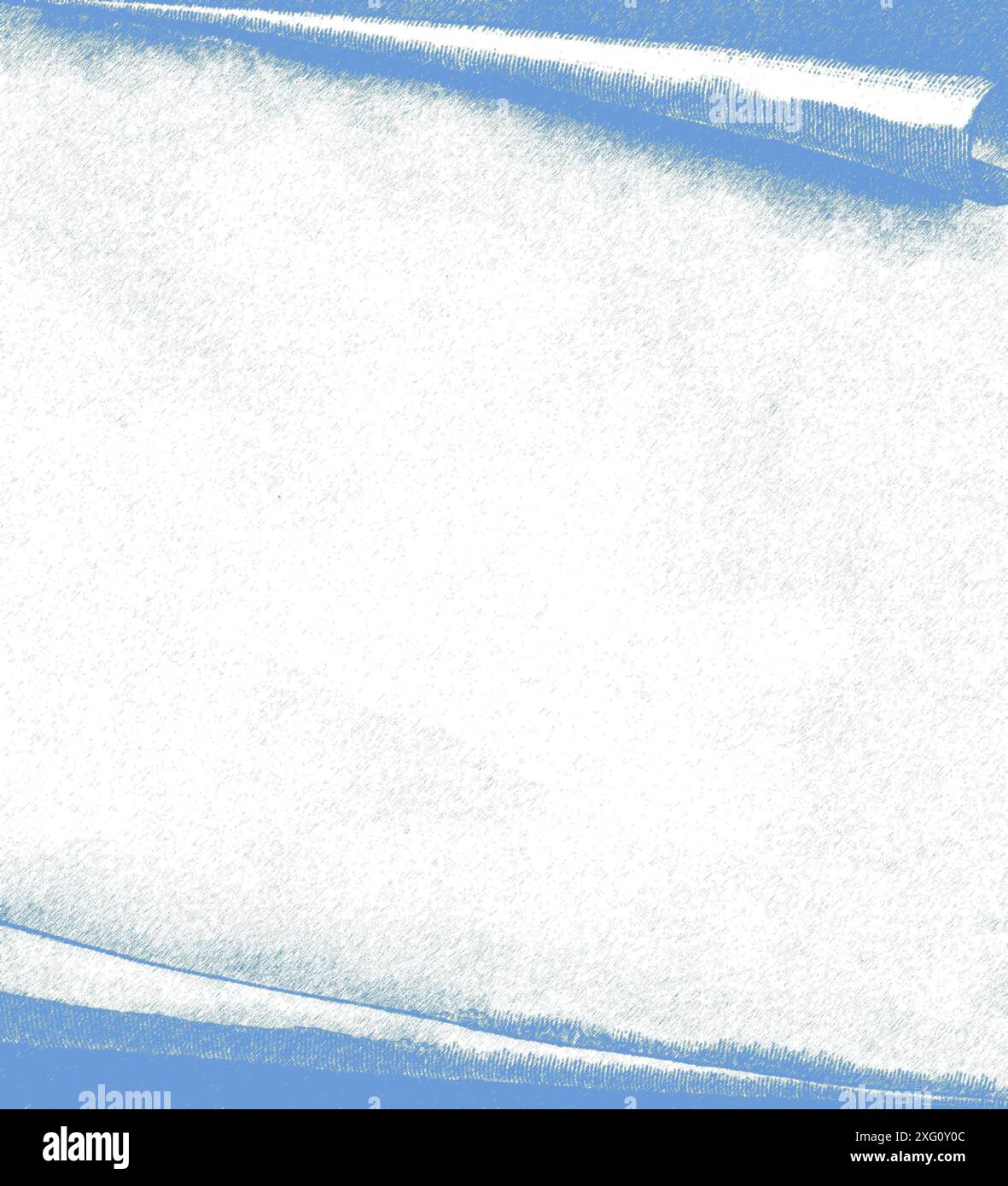 Image superposée abstraite avec un effet dégradé bleu et blanc créant un motif texturé et artistique Banque D'Images