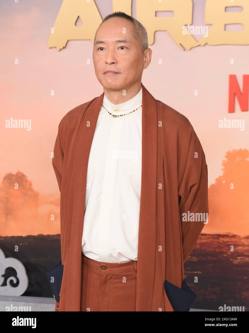 Hollywood, CA États-Unis - 15 février 2024 : Ken Leung assiste à la première de l'Avatar The Last Airbender de Netflix. Banque D'Images