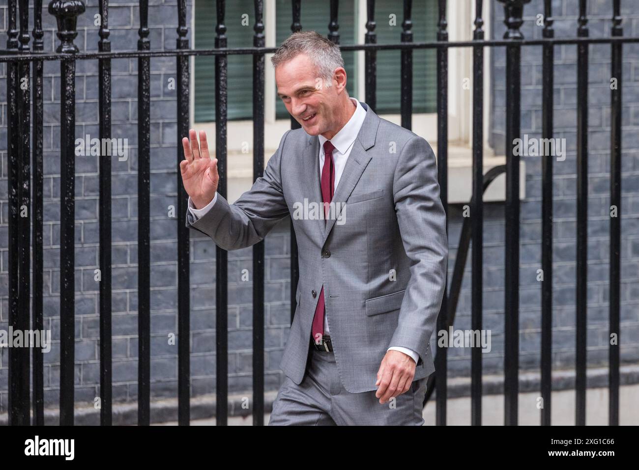 Downing Street, Londres, Royaume-Uni. 5 juillet 2024. Peter Kyle MP, secrétaire d'État à la Science, à l'innovation et à la technologie, arrive à Downing Street alors que le premier ministre britannique Keir Starmer fait des nominations pour son cabinet travailliste. Crédit : Amanda Rose/Alamy Live News Banque D'Images