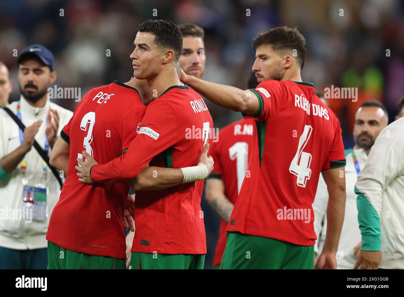 Hambourg, Allemagne. 5 juillet 2024. Lors du quart de finale des Championnats d'Europe de l'UEFA au Volksparkstadion, Hambourg. Le crédit photo devrait se lire : Paul Terry/Sportimage crédit : Sportimage Ltd/Alamy Live News Banque D'Images