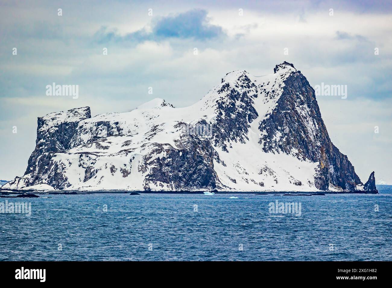 Formations géologiques autour de l'île de Livingston, péninsule Antarctique, samedi 18 novembre 2023.photo : David Rowland / One-Image.com Banque D'Images