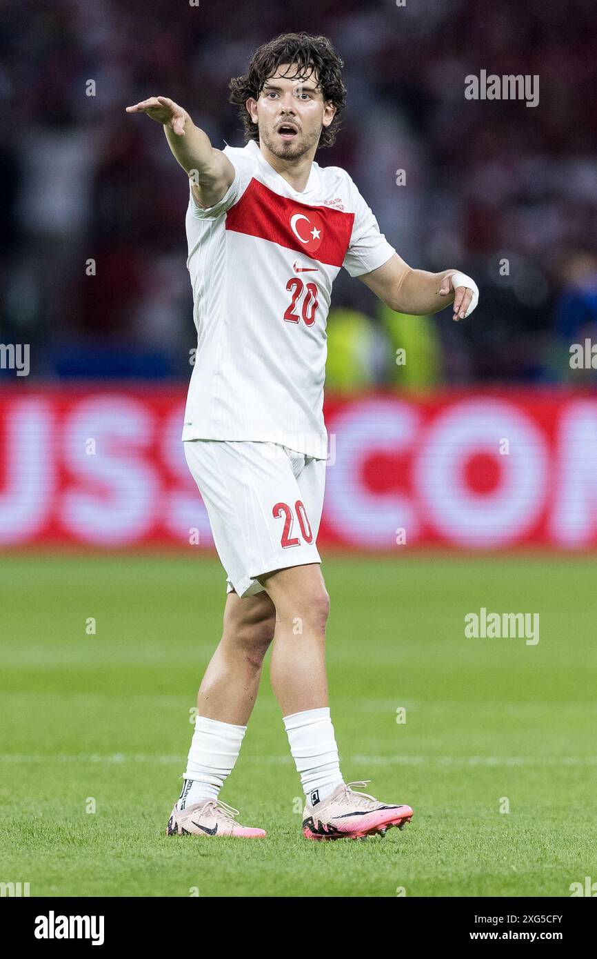 Olympiastadion, Berlin, Allemagne. 6 juillet 2024. Euro 2024 Quarter final Football, pays-Bas contre Turquie ; Ferdi Kadioglu (TUR) crédit : action plus Sports/Alamy Live News Banque D'Images