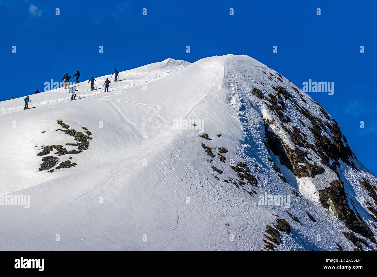 Raquettes à neige, Paradise Harbour, péninsule Antarctique, lundi 20 novembre, 2023. photo : David Rowland / One-Image.com Banque D'Images