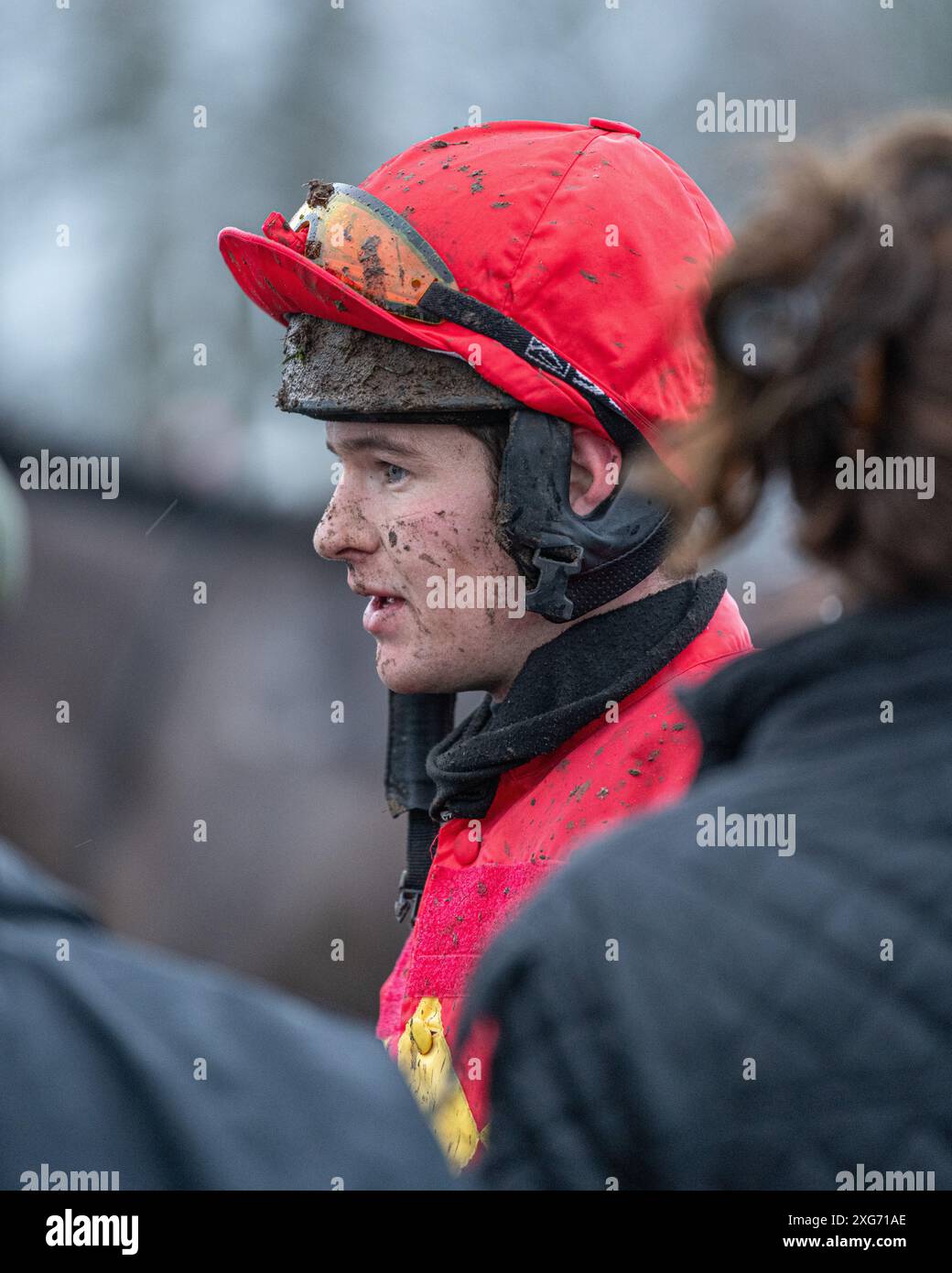 Septième course à Wincanton, le 8 janvier 2022 Banque D'Images