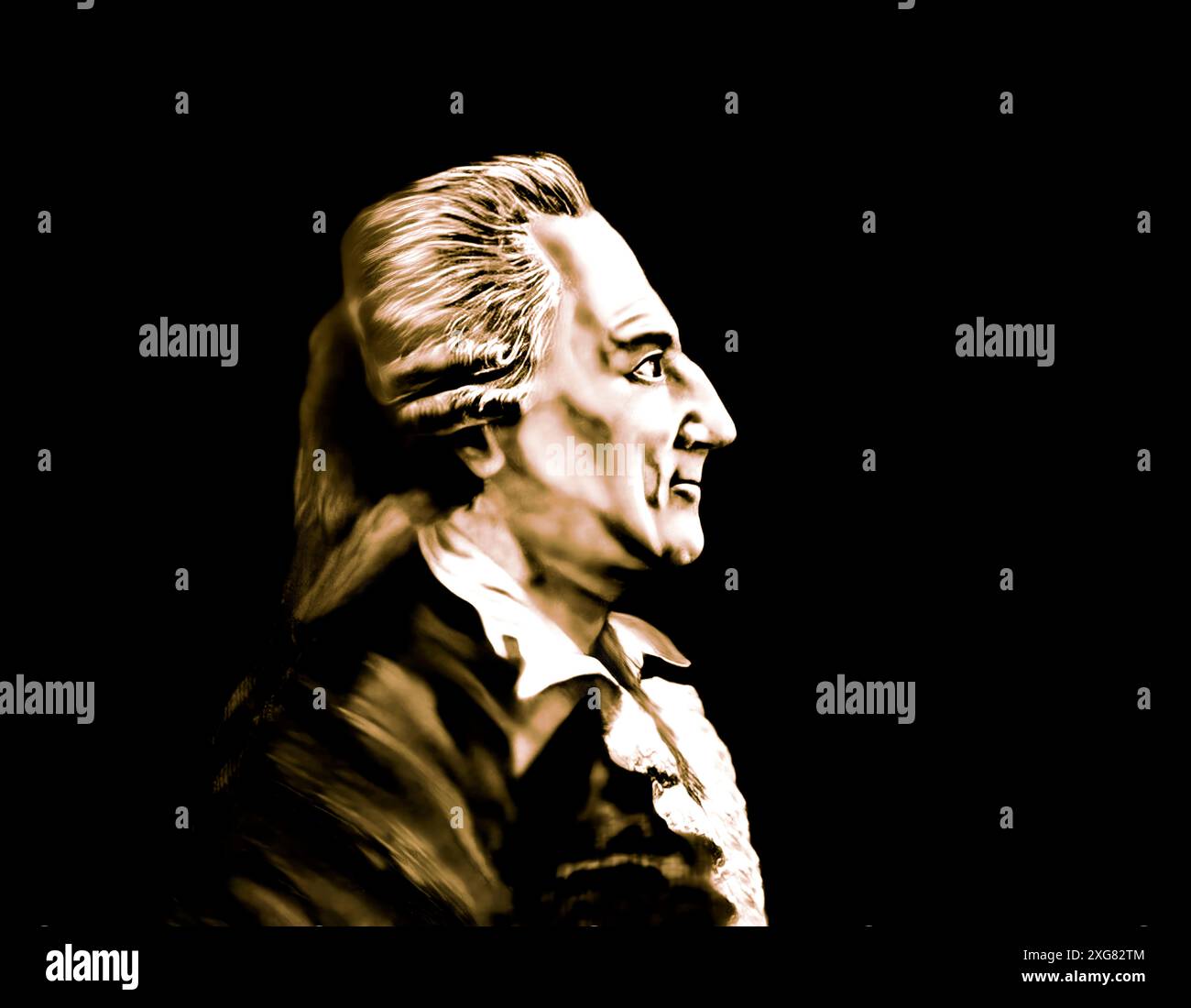 Giacomo Girolamo Casanova, 1725 – 1798, aventurier et auteur italien, édité numériquement Banque D'Images