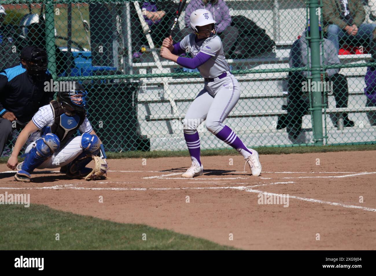SLU Softball vs. Thomas University at the Billiken Sports Complex in qualifié Louis, Missouri, USA Banque D'Images