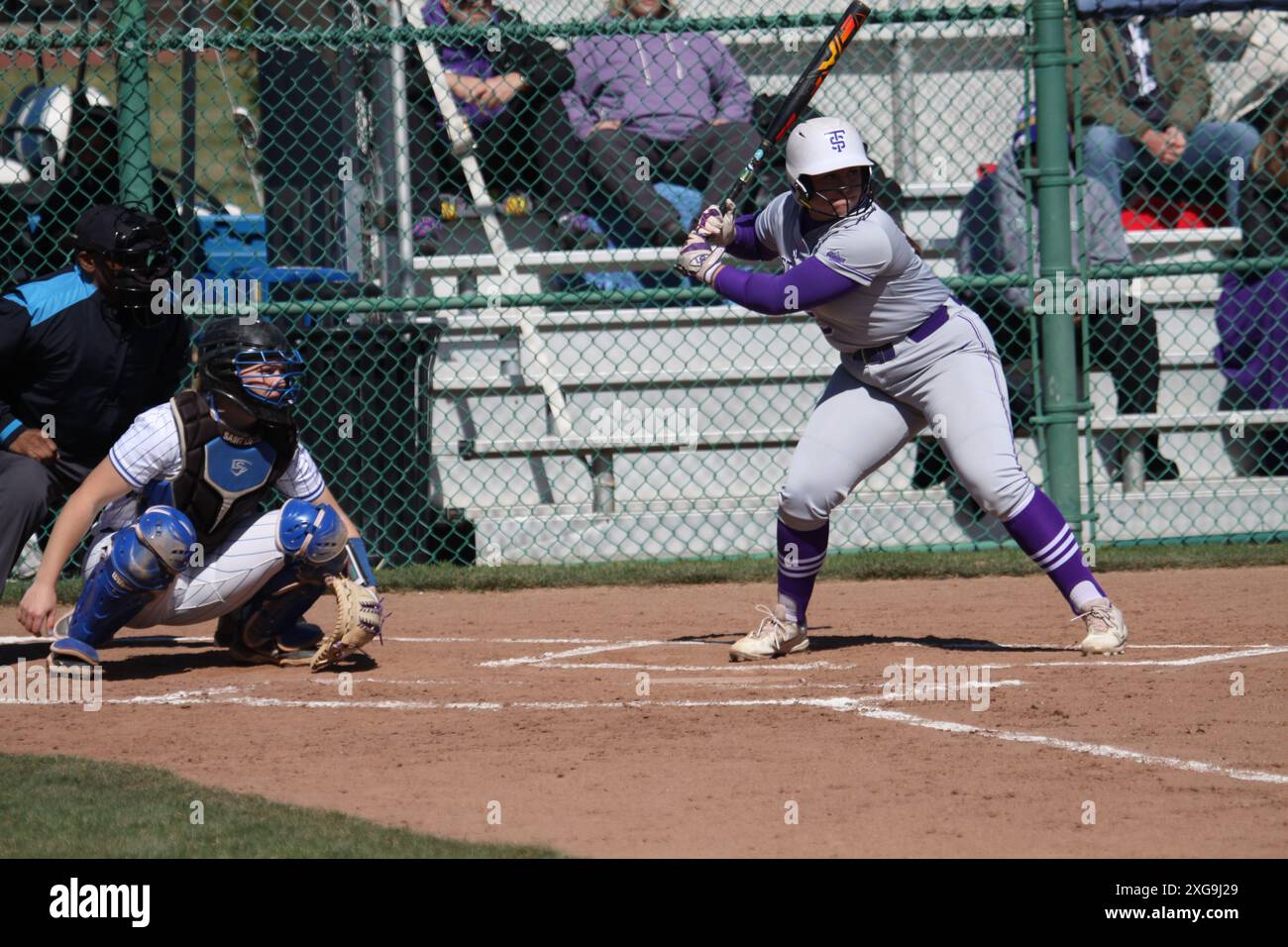 SLU Softball vs. Thomas University at the Billiken Sports Complex in qualifié Louis, Missouri, USA Banque D'Images