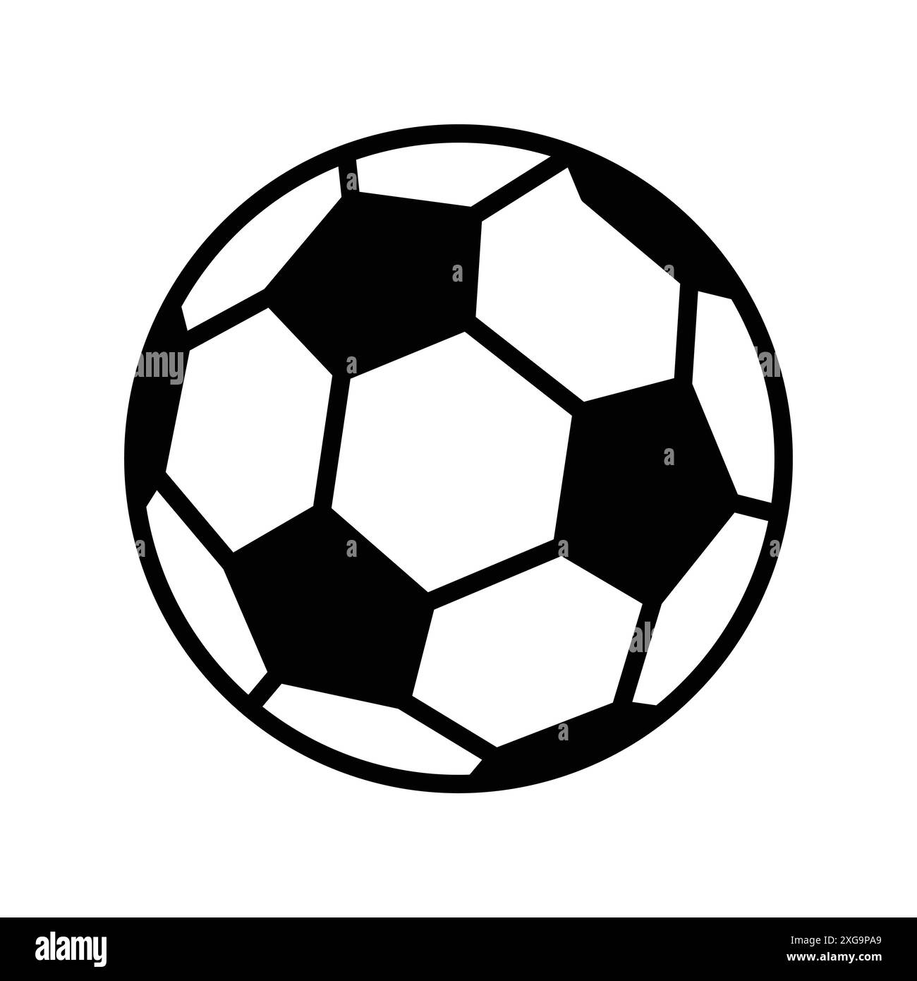 icône de ballon de soccer vecteur design temp[tard en fond blanc Illustration de Vecteur