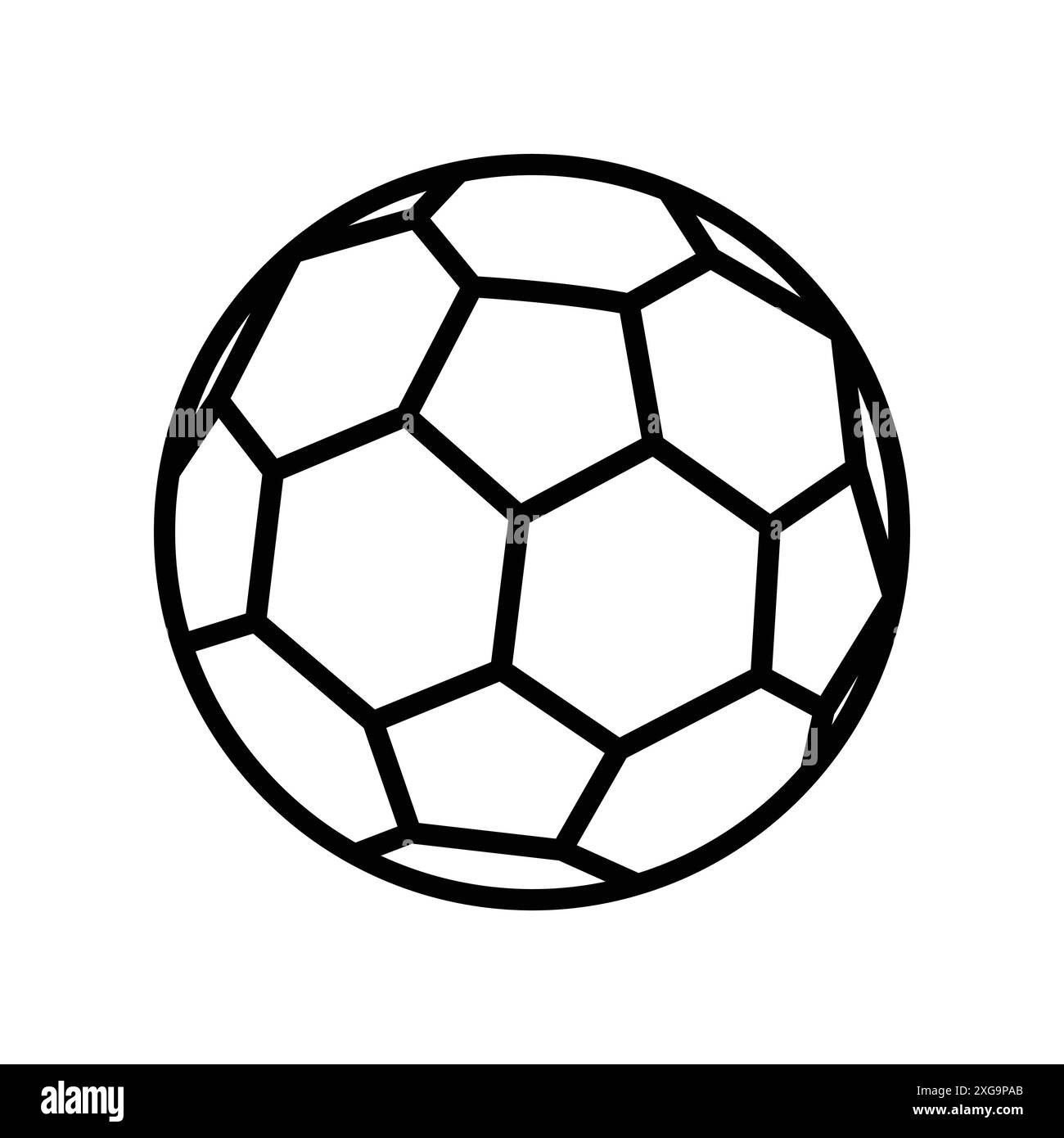 icône de ballon de soccer vecteur design temp[tard en fond blanc Illustration de Vecteur