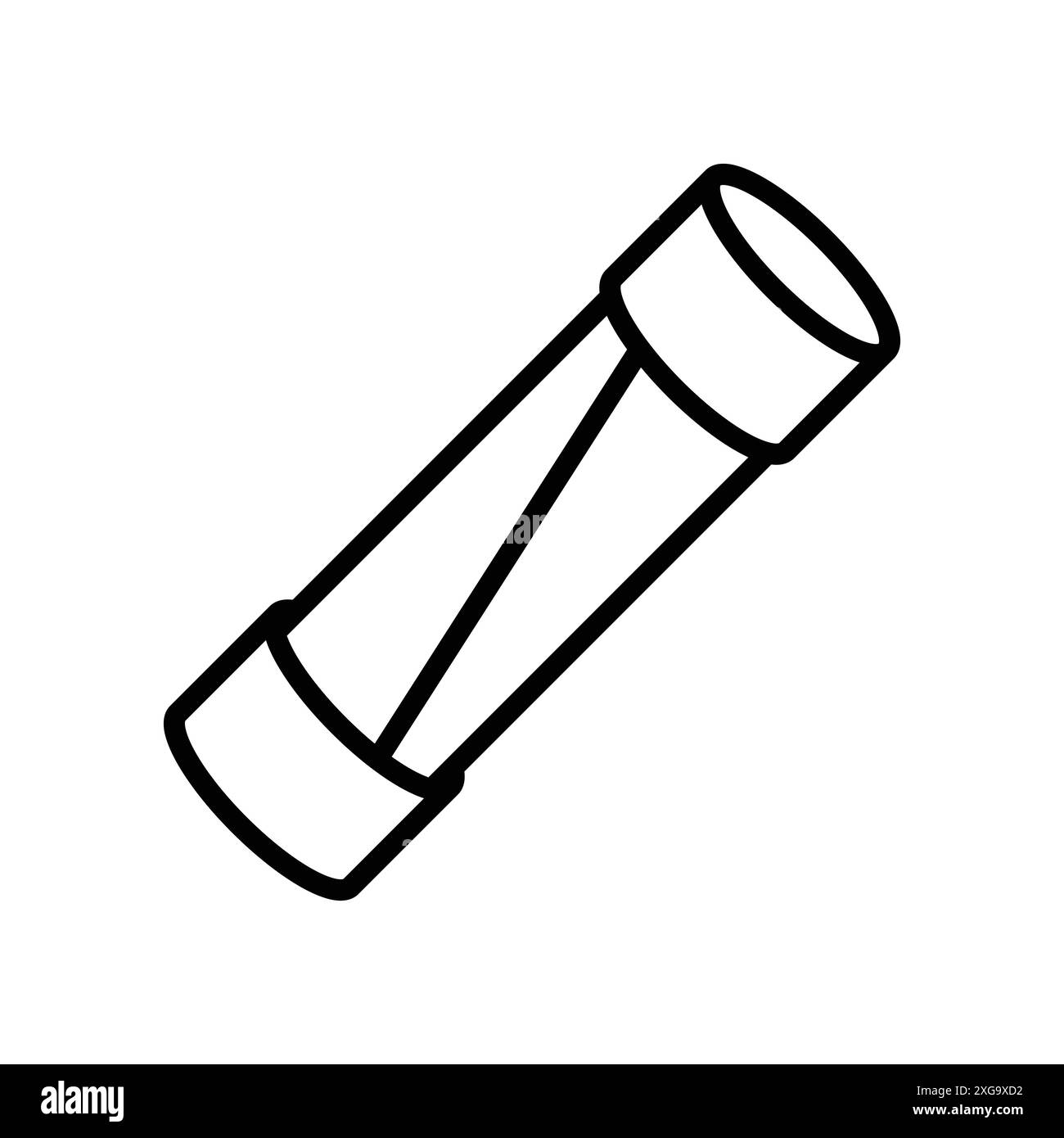 modèle de conception de vecteur d'icône de fusible en fond blanc Illustration de Vecteur