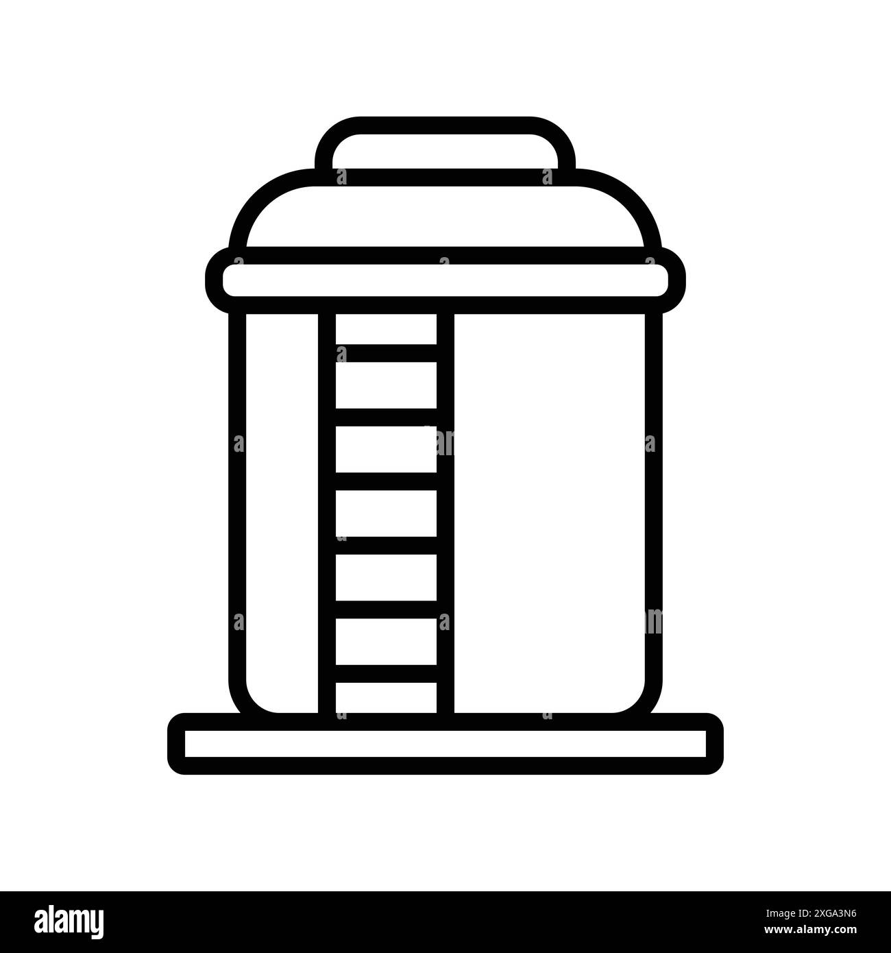 modèle de conception de vecteur d'icône de réservoir d'eau en fond blanc Illustration de Vecteur modèle de conception de vecteur d'icône de réservoir d'eau en fond blanc Illustration de Vecteur