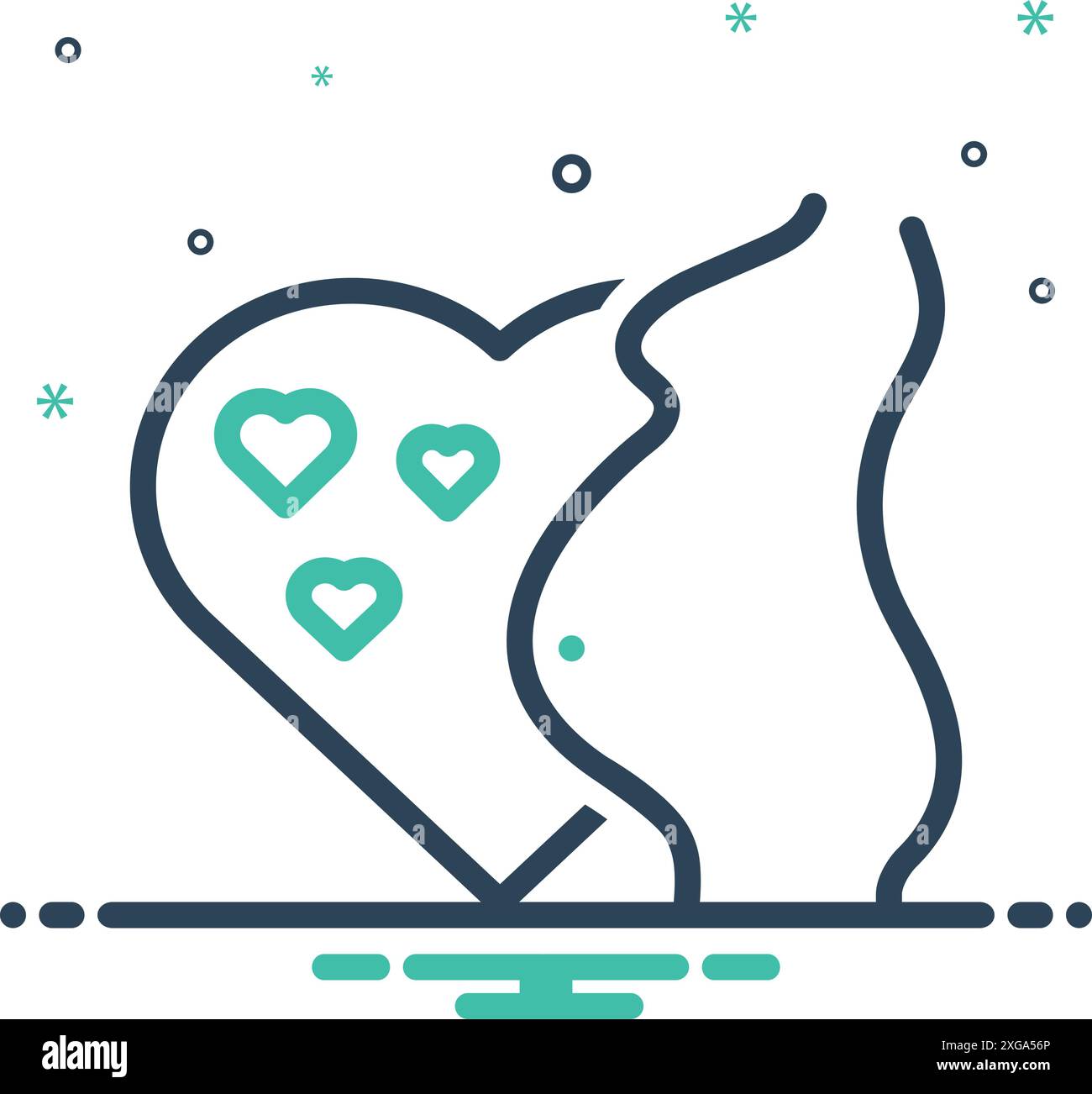 Icône pour enceinte, grossesse Illustration de Vecteur