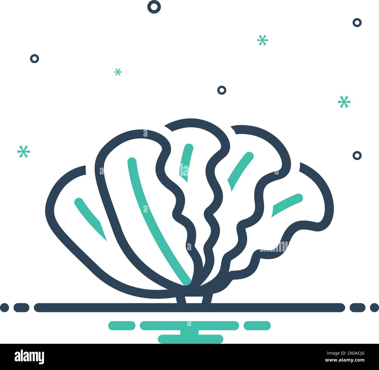 Icône pour cos, légume Illustration de Vecteur