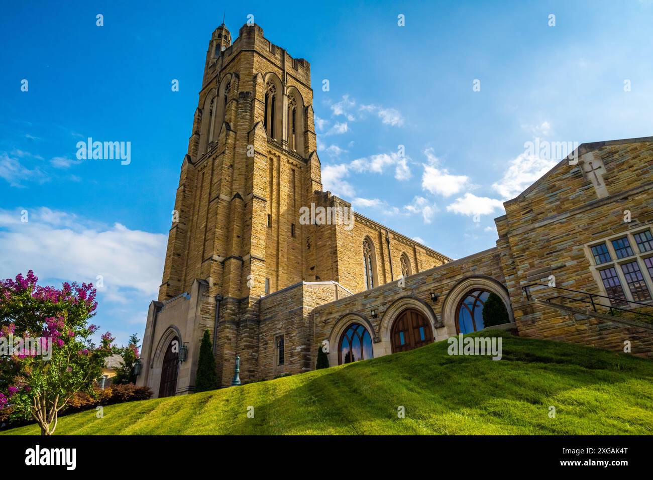 Knoxville, TN, États-Unis - 9 juillet 2022 : Église méthodiste unie Banque D'Images