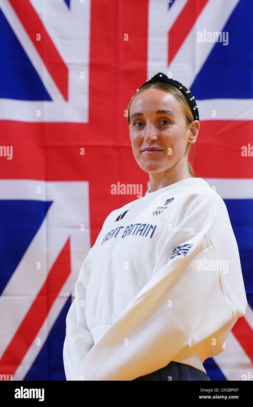 Lucy Renshall à la British Judo Association du campus Walsall de l'Université de Wolverhampton. Date de la photo : lundi 8 juillet 2024. Banque D'Images