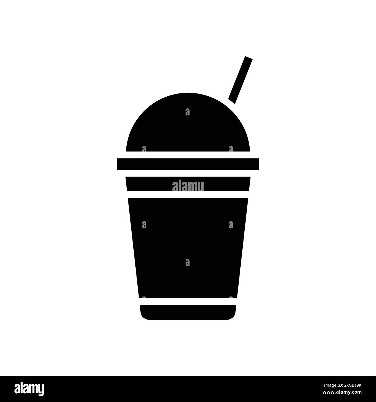 modèle de conception de vecteur d'icône de boisson en fond blanc Illustration de Vecteur