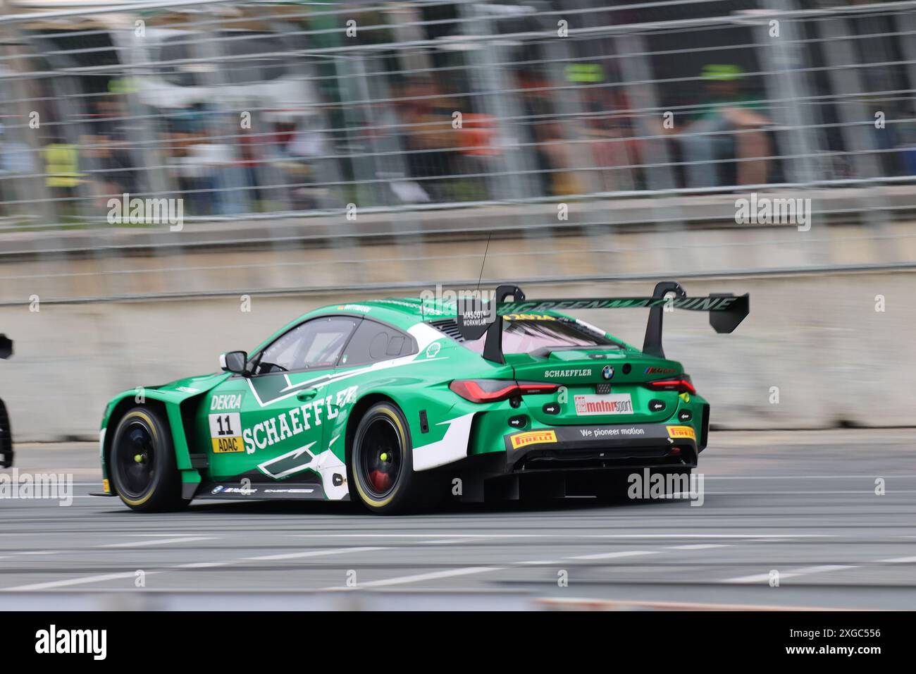 Marco Wittmann (DEU), BMW M4 GT3, Team : Schubert Motorsport (DEU) Motorsport, DTM 2024, Rennen 6, Sonntag, Norisring, Nuernberg, Deutschland, 07.07.2024 Foto : Eibner-Pressefoto/Juergen Augst Banque D'Images