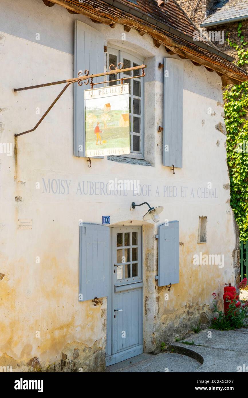 France, Orne, Parc naturel régional Normandie Maine, Alpes Mancelles, Saint Ceneri le Gerei, labellisé les plus Beaux villages de France Banque D'Images