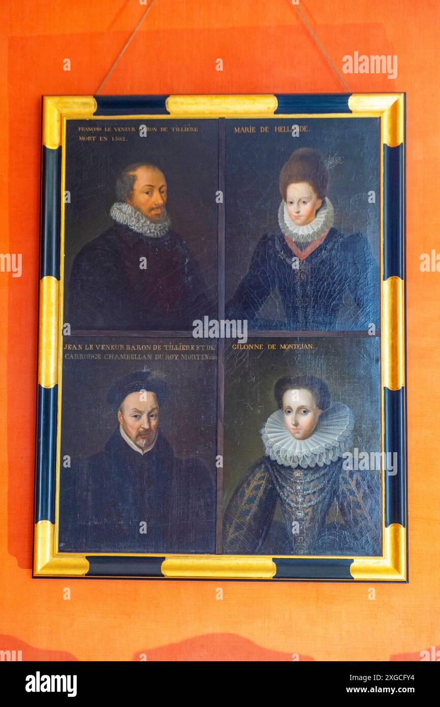 France, Orne, Parc naturel régional Normandie du Maine, château de Carrouges Banque D'Images