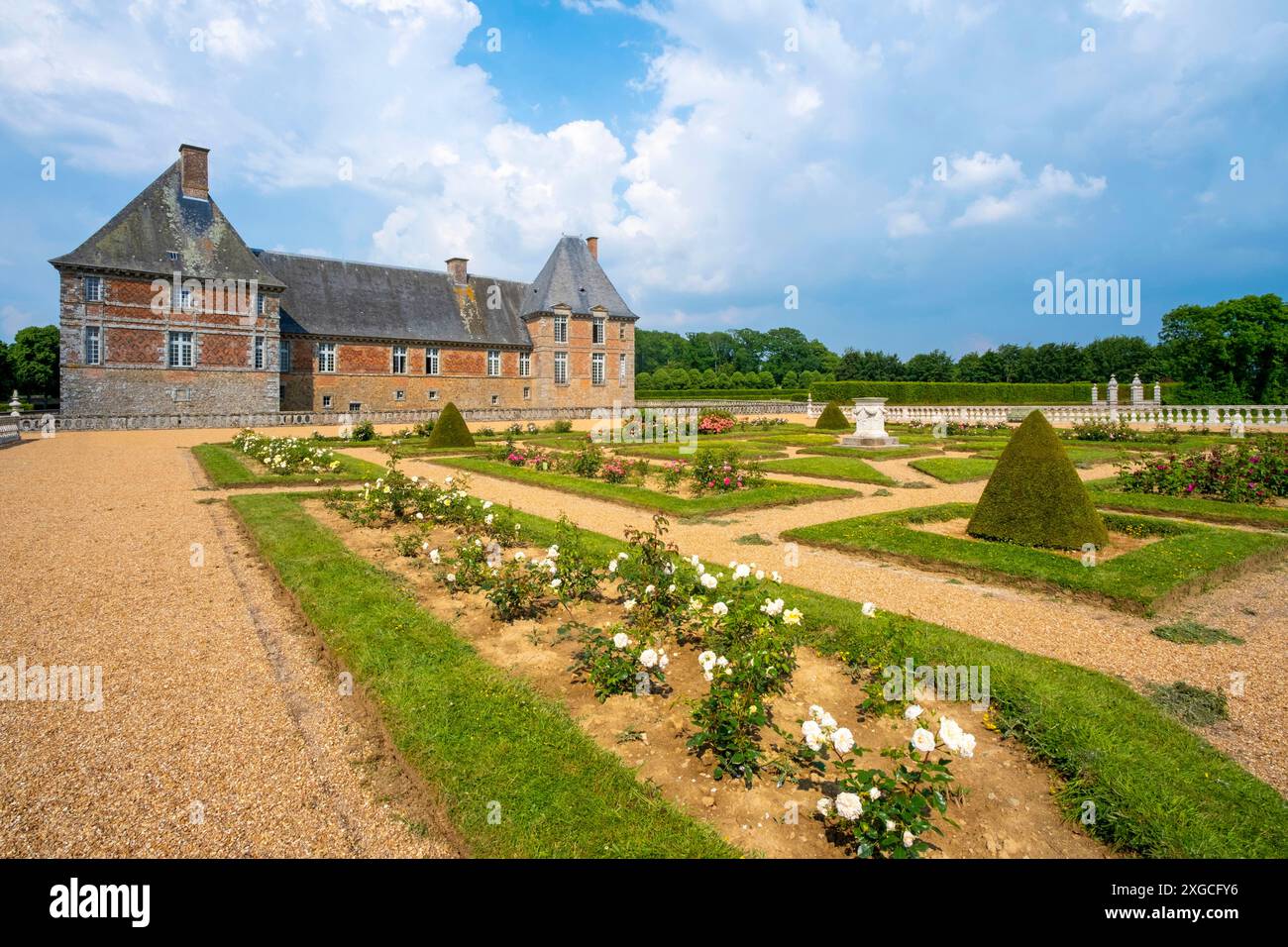 France, Orne, Parc naturel régional Normandie du Maine, château de Carrouges Banque D'Images