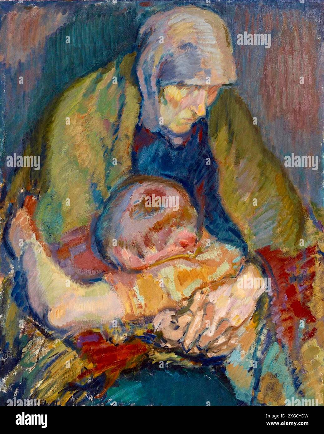 Magnus Enckell - Pietà - compassion - 1916 Banque D'Images