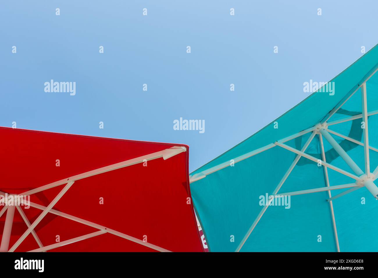 Scènes de plage à Estepona, Espagne Banque D'Images