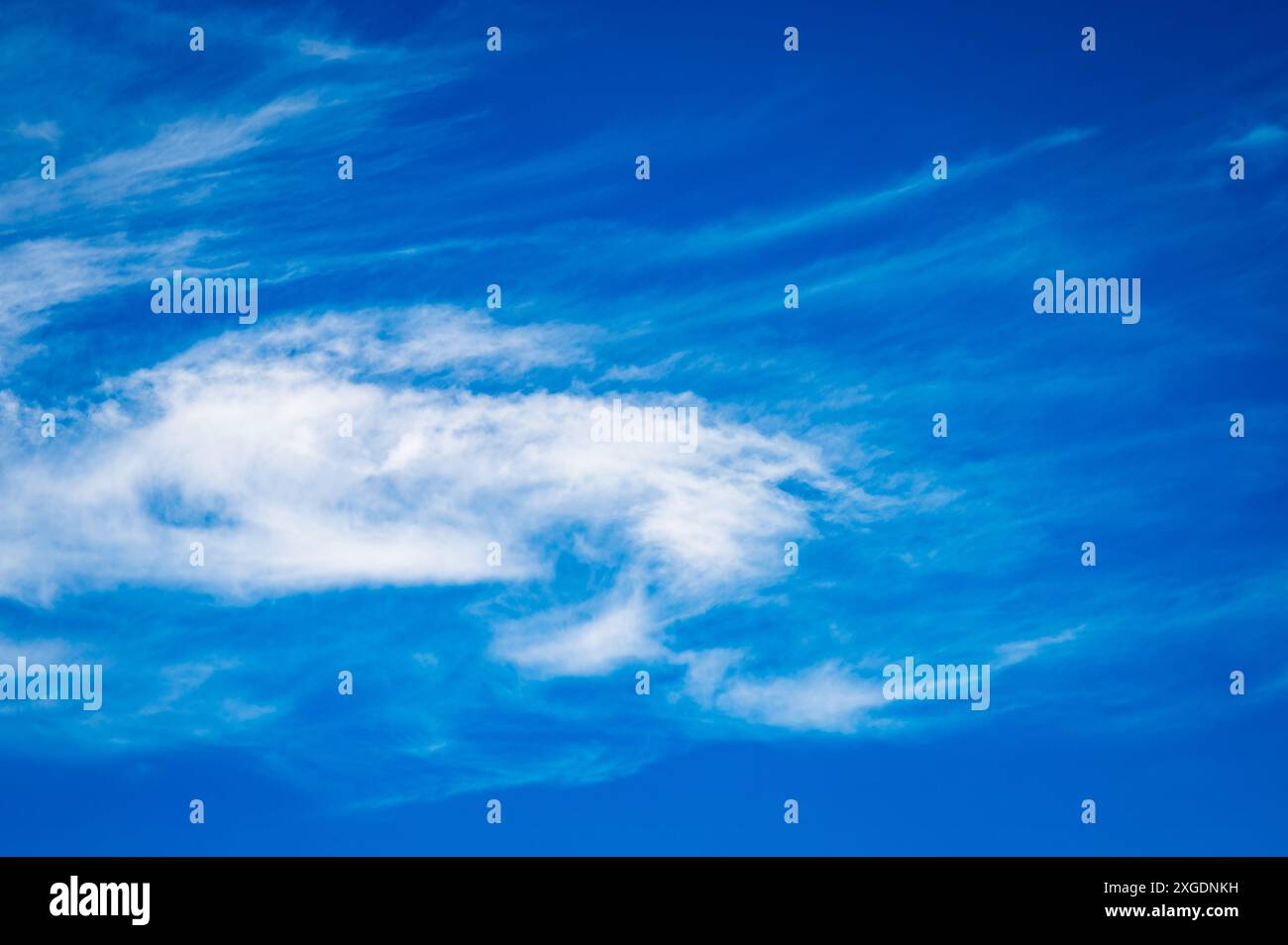 Journée d'appréciation du Cloud. Journée météorologique mondiale. National look up the Sky Day. Ciel bleu avec nuages Banque D'Images