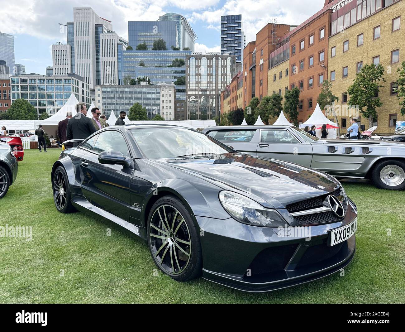 Concours de Londres 2024 organisé à l'honorable Artillery Company du 4 au 6 juin à Londres, Royaume-Uni avec : Mercedes-Benz SL65 AMG Black Series où : Londres, Royaume-Uni quand : 06 juin 2024 crédit : Jon Gillespie/WENN Banque D'Images