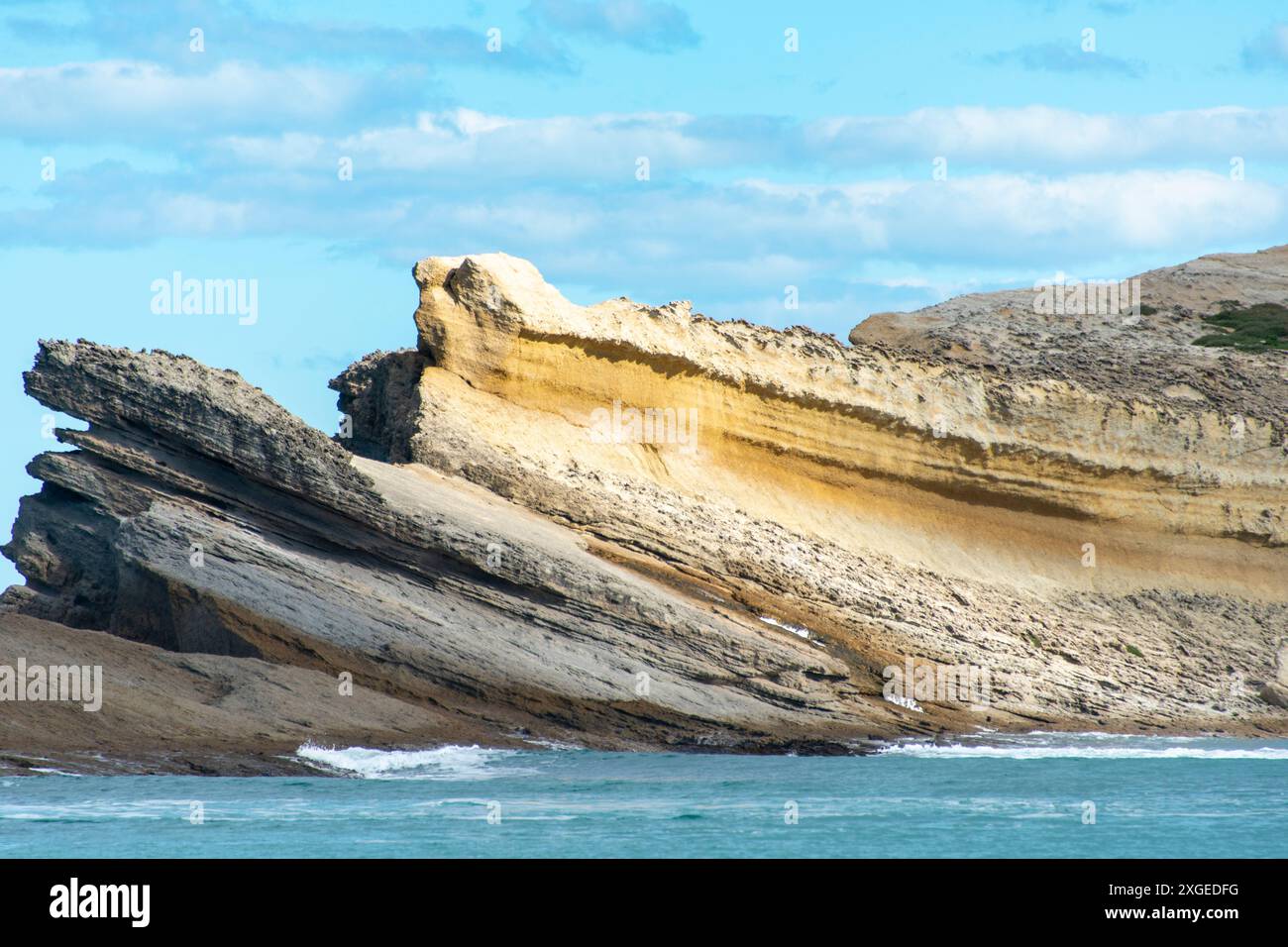 Castlepoint Reef - Nouvelle-Zélande Banque D'Images