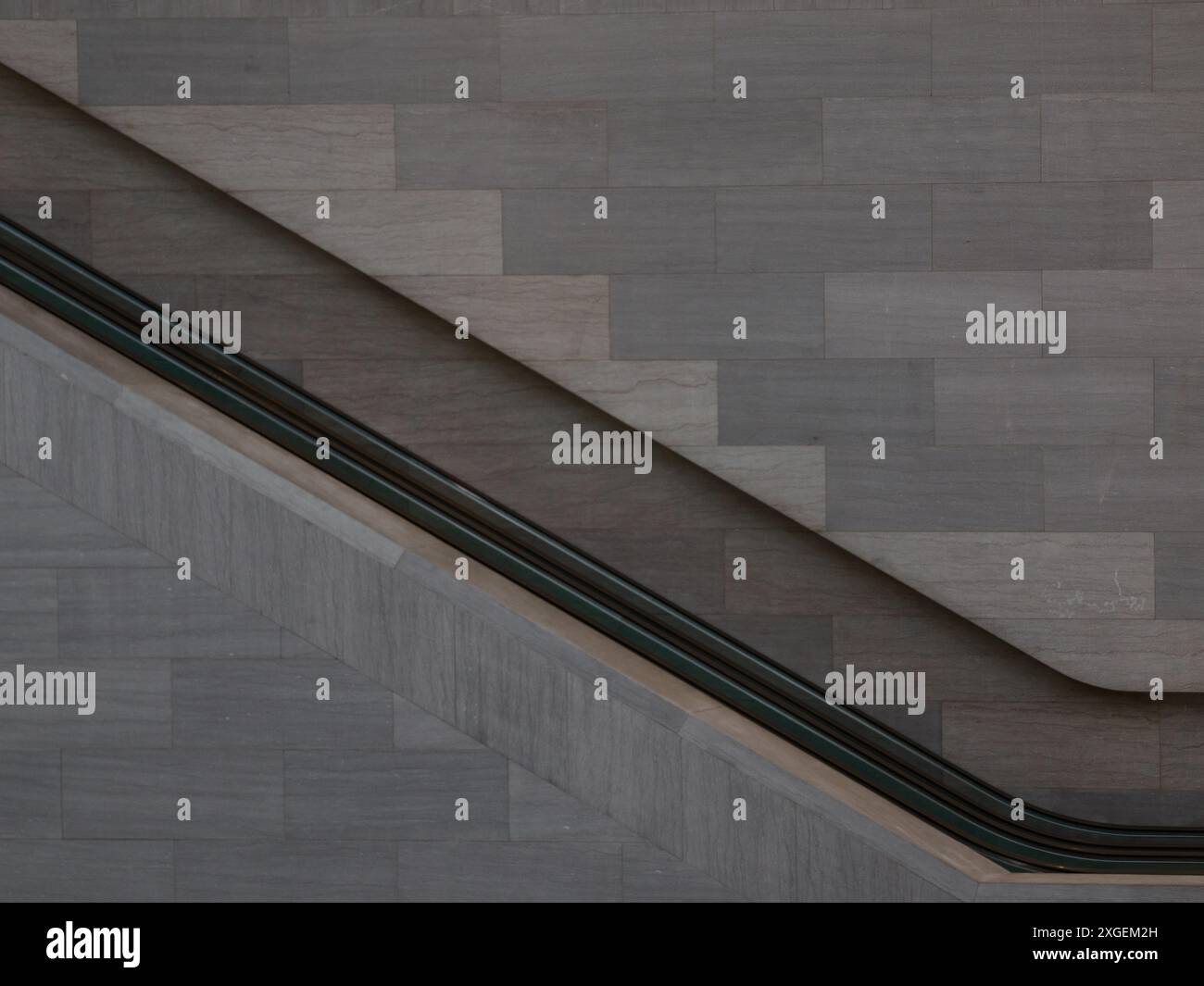 Escalator, East Building, National Gallery of Art, Washington, DC, États-Unis Banque D'Images