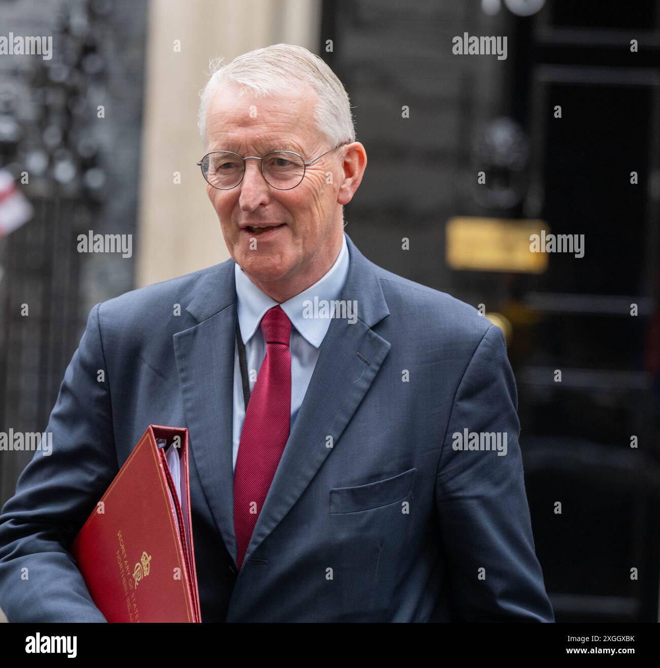 Londres, Royaume-Uni. 09 juillet 2024. Hillary Benn, secrétaire d'Irlande du Nord, lors d'une réunion du cabinet au 10 Downing Street London. Crédit : Ian Davidson/Alamy Live News Banque D'Images